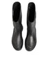 Dolce & Gabbana Metallic Black Pull On Rain Boots Men Shoes